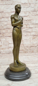 Real Bronze Academy Awards Oscar Trophy Movie Memorabilia
