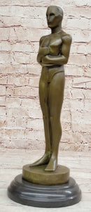 Real Bronze Academy Awards Oscar Trophy Movie Memorabilia