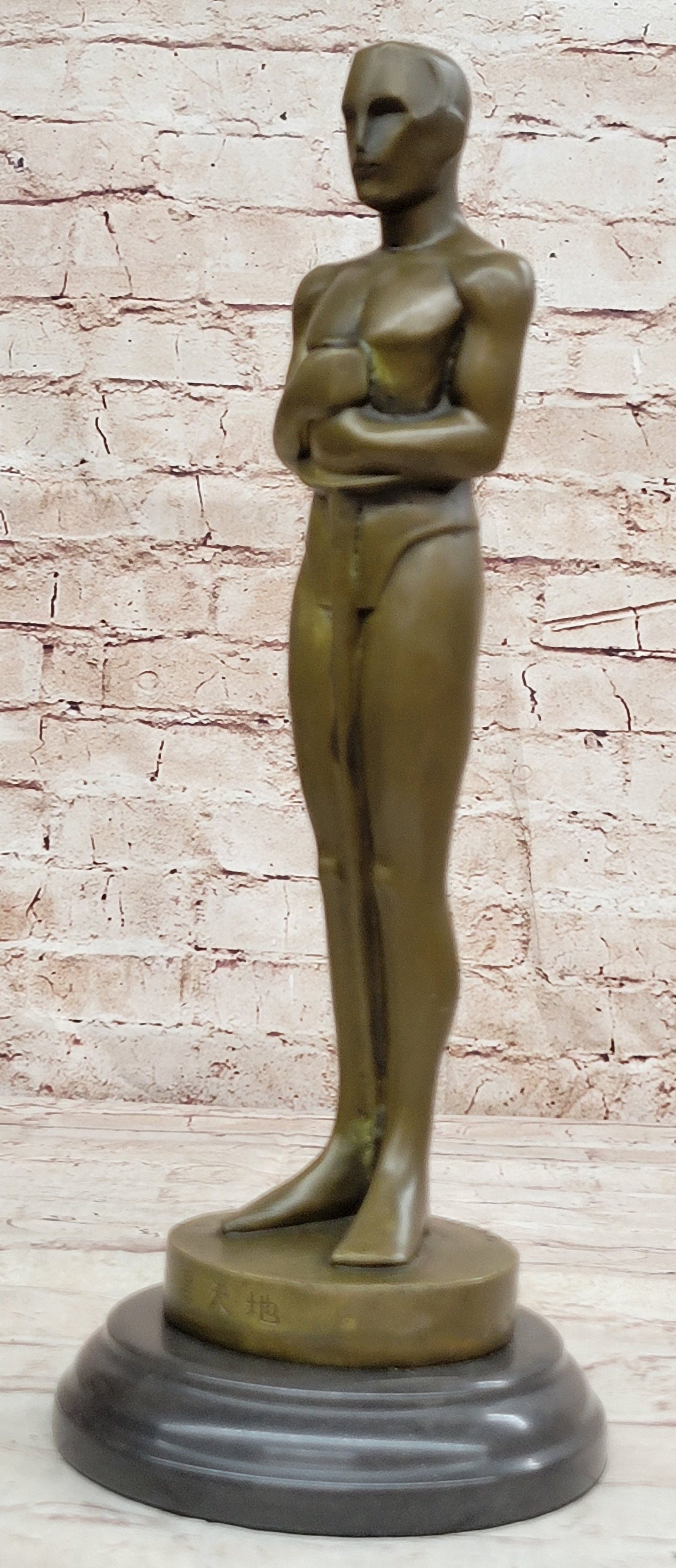 Real Bronze Academy Awards Oscar Trophy Movie Memorabilia