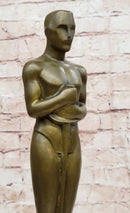 Real Bronze Academy Awards Oscar Trophy Movie Memorabilia