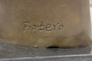 Abstract Modern Mother and Child by Botero Bronze Sculpture