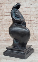 Mother and Child in Green Patina by Botero Bronze Sculpture