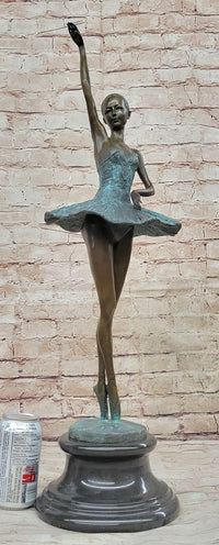 Hot Cast Bronze 4th Position Ballerina Ballet Dancer Sculpture