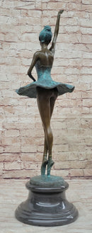 Hot Cast Bronze 4th Position Ballerina Ballet Dancer Sculpture