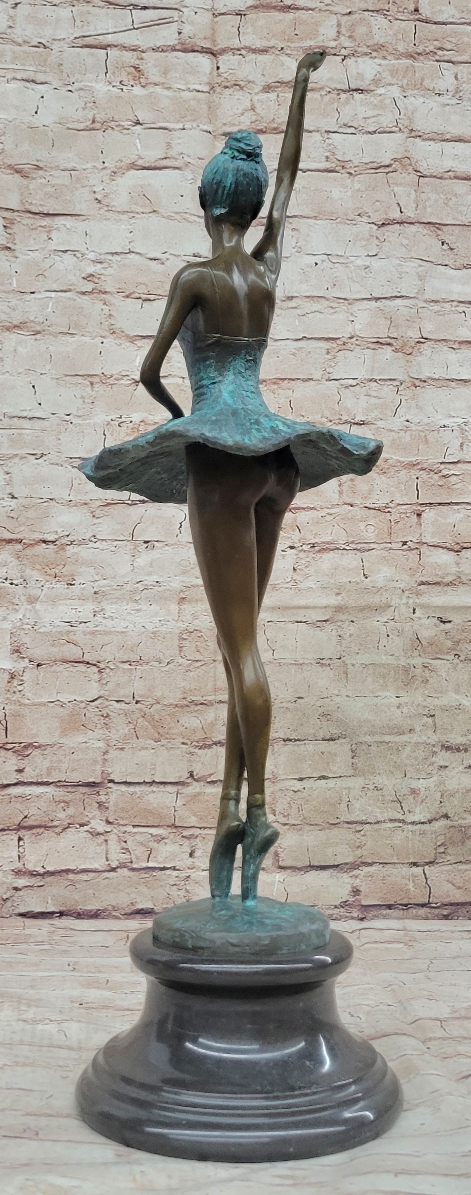 Hot Cast Bronze 4th Position Ballerina Ballet Dancer Sculpture