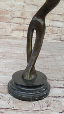 Signed Milo Abstract Tall Golfer Trophy Golf Figure