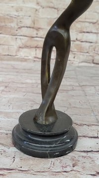 Signed Milo Abstract Tall Golfer Trophy Golf Figure