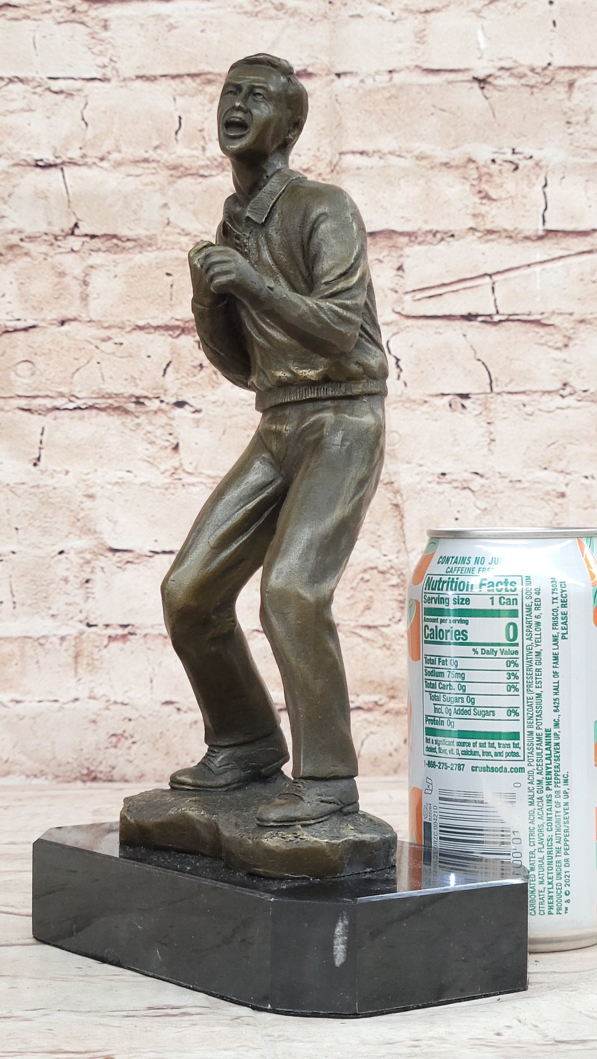 Signed Street Fighter Bronze Sculpture Hot Cast