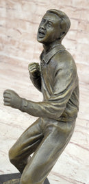 Signed Street Fighter Bronze Sculpture Hot Cast