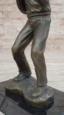 Signed Street Fighter Bronze Sculpture Hot Cast