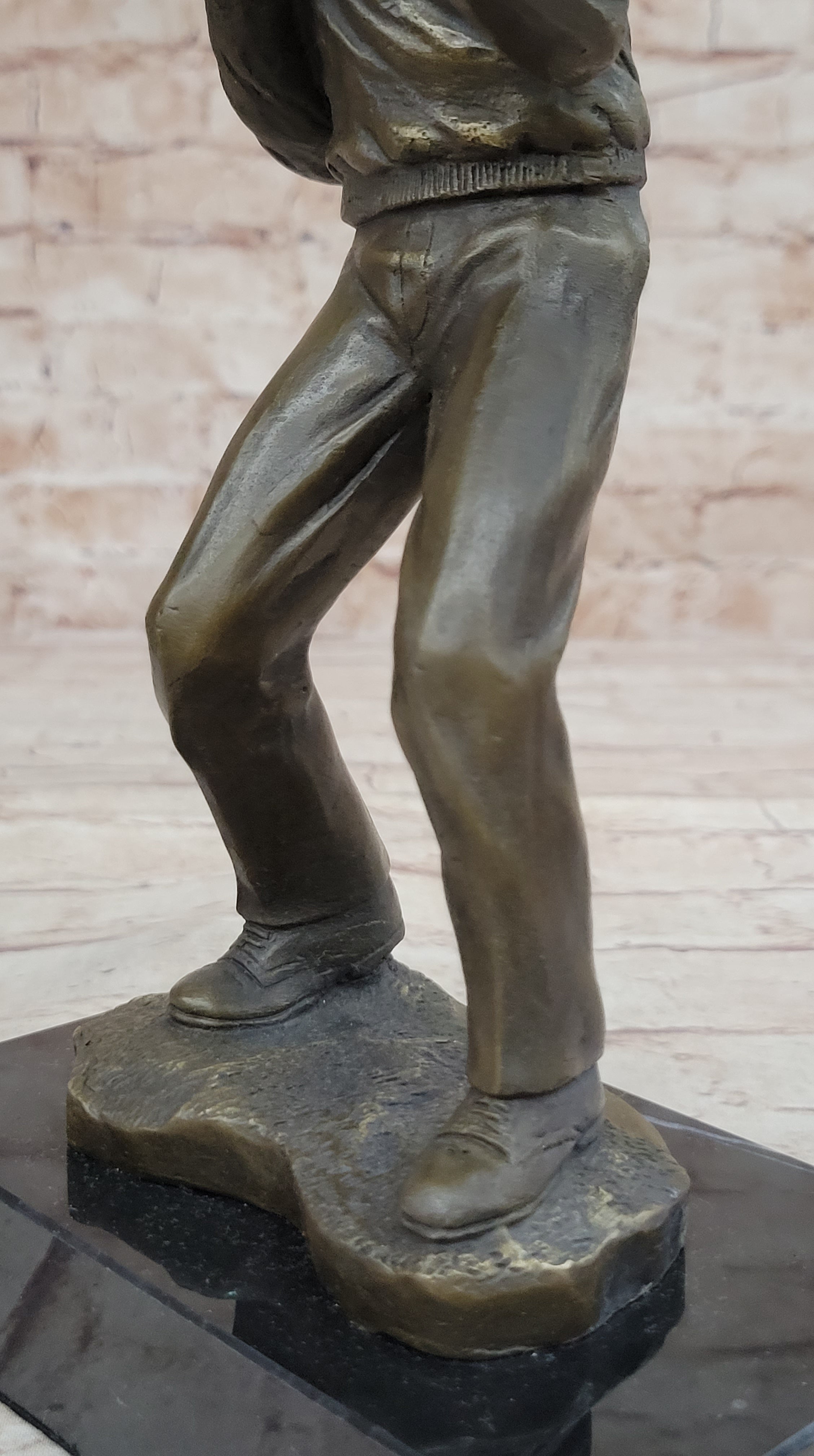 Signed Street Fighter Bronze Sculpture Hot Cast