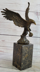 American Bald Eagle by Milo Bookend Museum Quality Bronze
