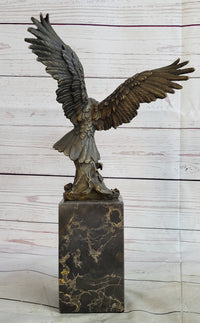 American Bald Eagle by Milo Bookend Museum Quality Bronze