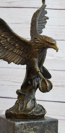 American Bald Eagle by Milo Bookend Museum Quality Bronze