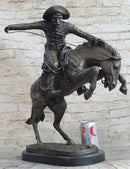 Frederic Remington Bronco Buster Bucking Horse Bronze