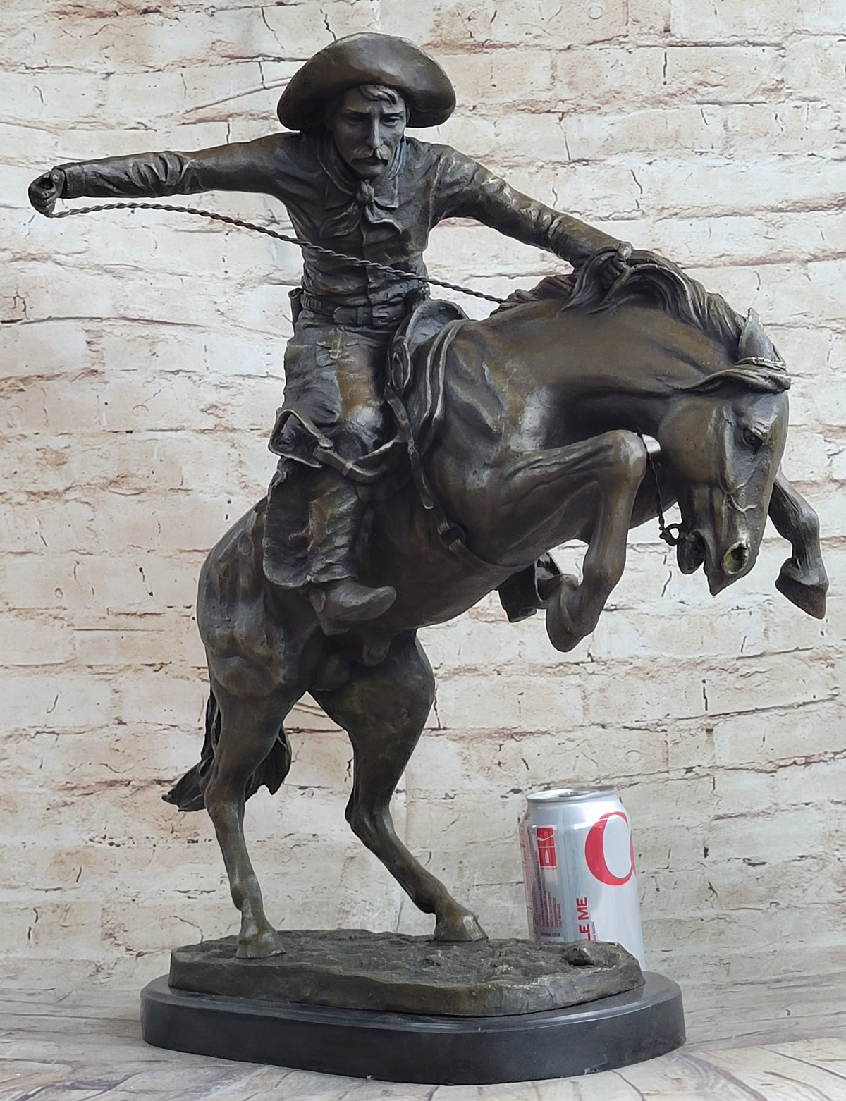 Frederic Remington Bronco Buster Bucking Horse Bronze