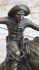 Frederic Remington Bronco Buster Bucking Horse Bronze