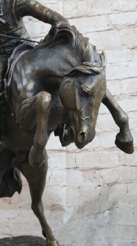 Frederic Remington Bronco Buster Bucking Horse Bronze
