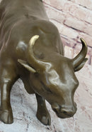 Wall Street Bull Hot Cast Bronze Sculpture