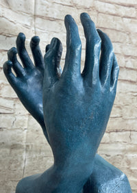 The Cathedral (1908) - Bronze Sculpture by Auguste Rodin - Hands