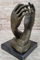 The Cathedral By Rodin, Genuine Bronze Sculpture
