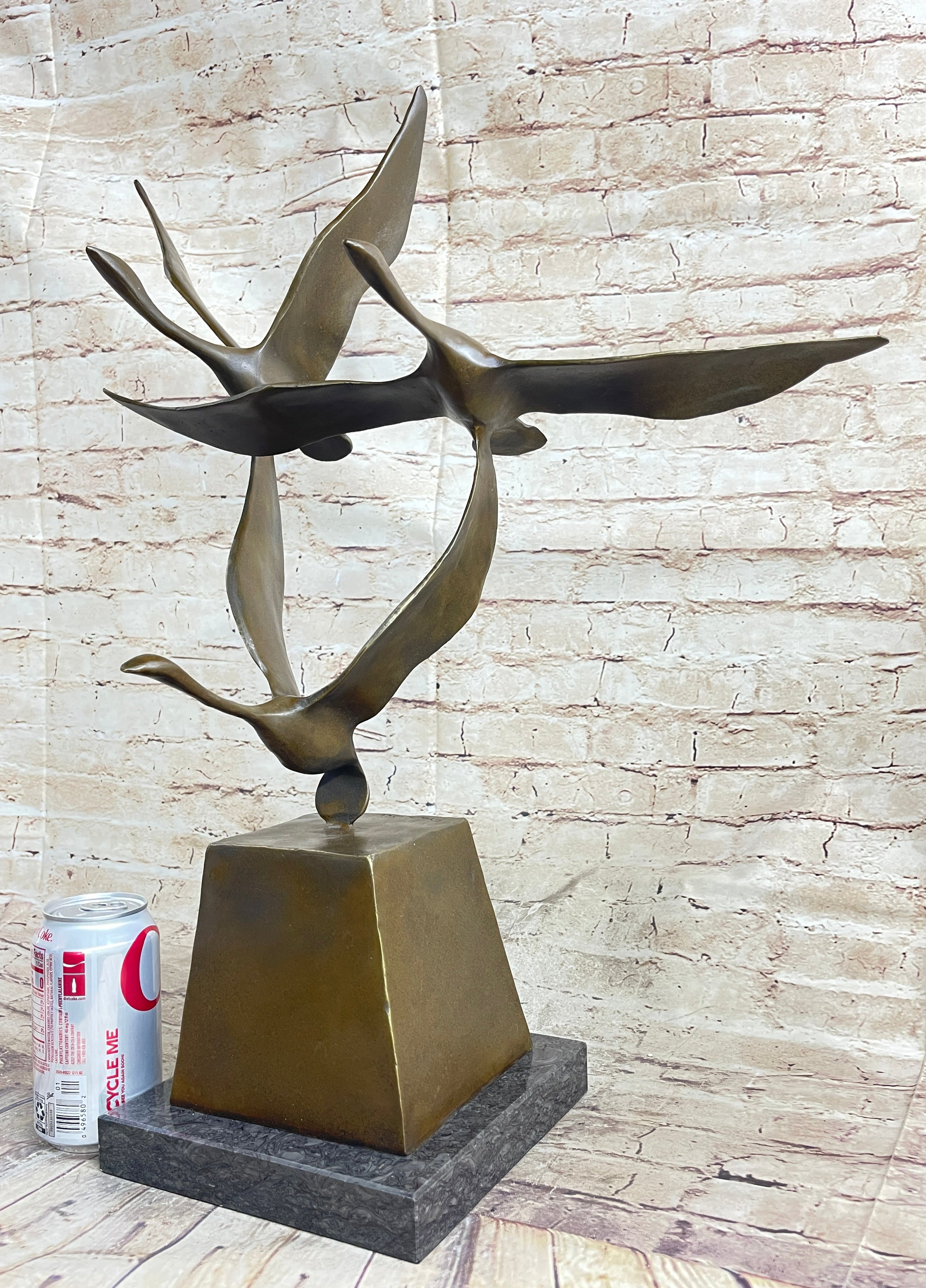 Flying Birds by Anthony de Francisci Bronze Sculpture