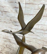 Flying Birds by Anthony de Francisci Bronze Sculpture