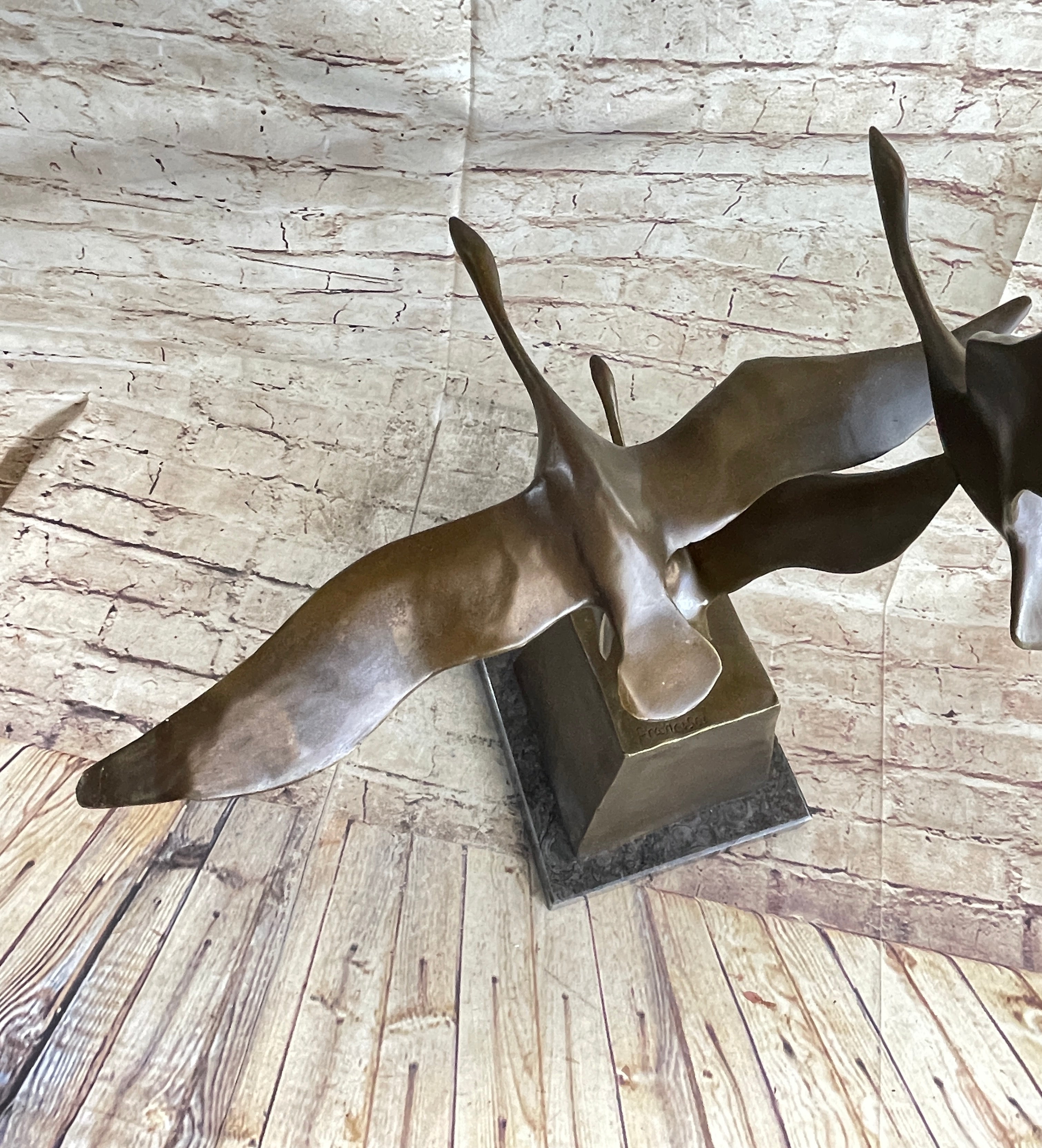 Flying Birds by Anthony de Francisci Bronze Sculpture