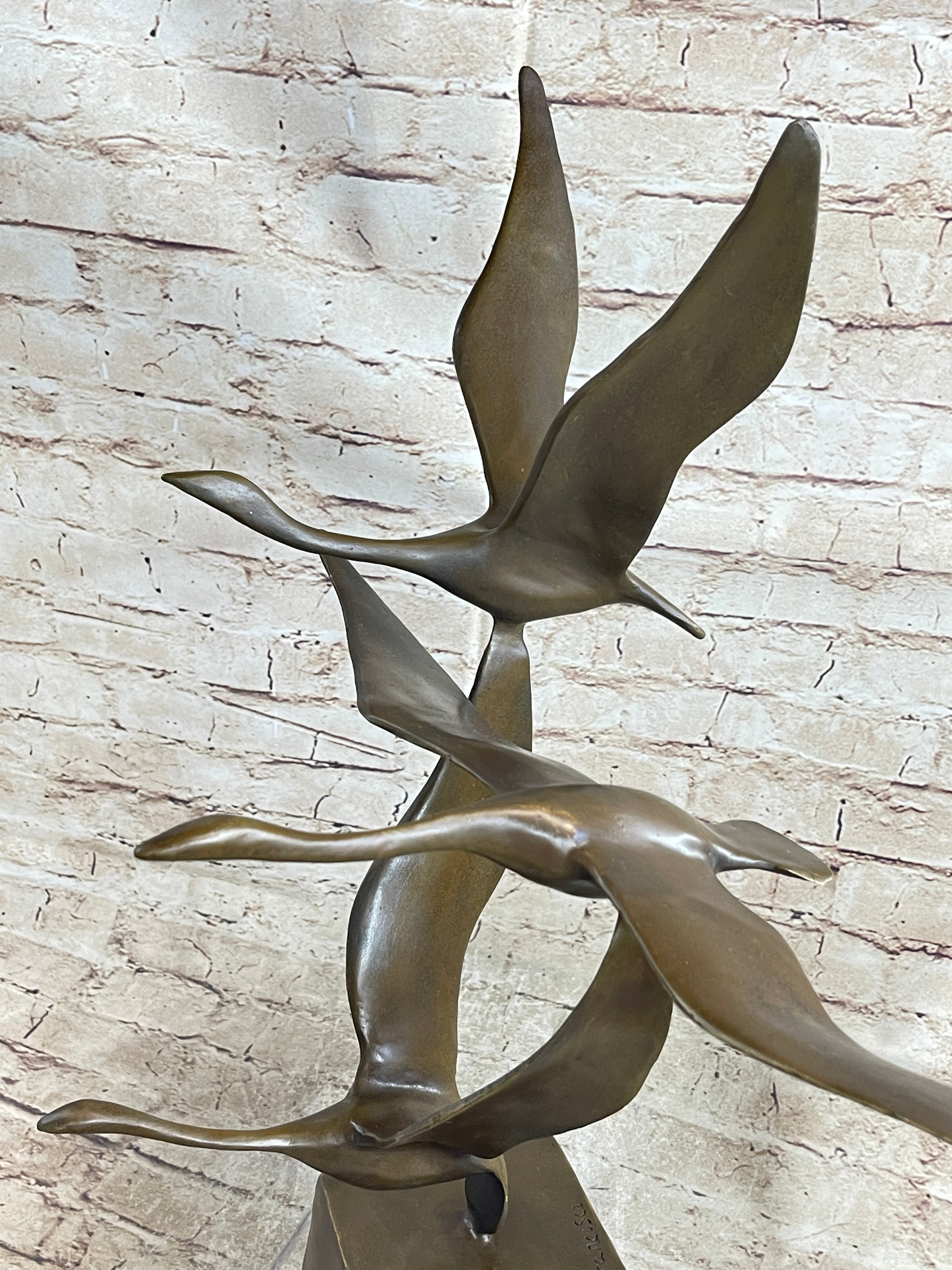 Flying Birds by Anthony de Francisci Bronze Sculpture