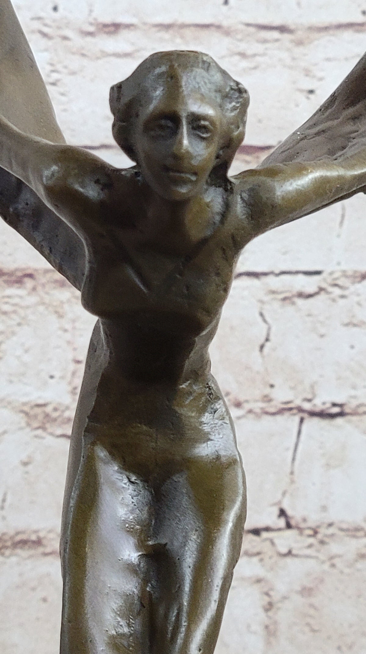 Spirit of Ecstasy Rolls Royce Hood Emblem Bronze Replica C. Sykes