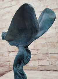 Green Patina Spirit of Ecstasy Rolls Royce Bronze by Charles Sykes