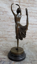 Bronze Ballerina Ballet Dancer Figure Sculpture