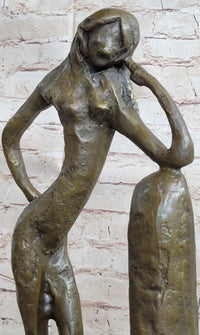 Henri Matisse La Serpentine - 1909 Classic Nude Woman Bronze Sculpture