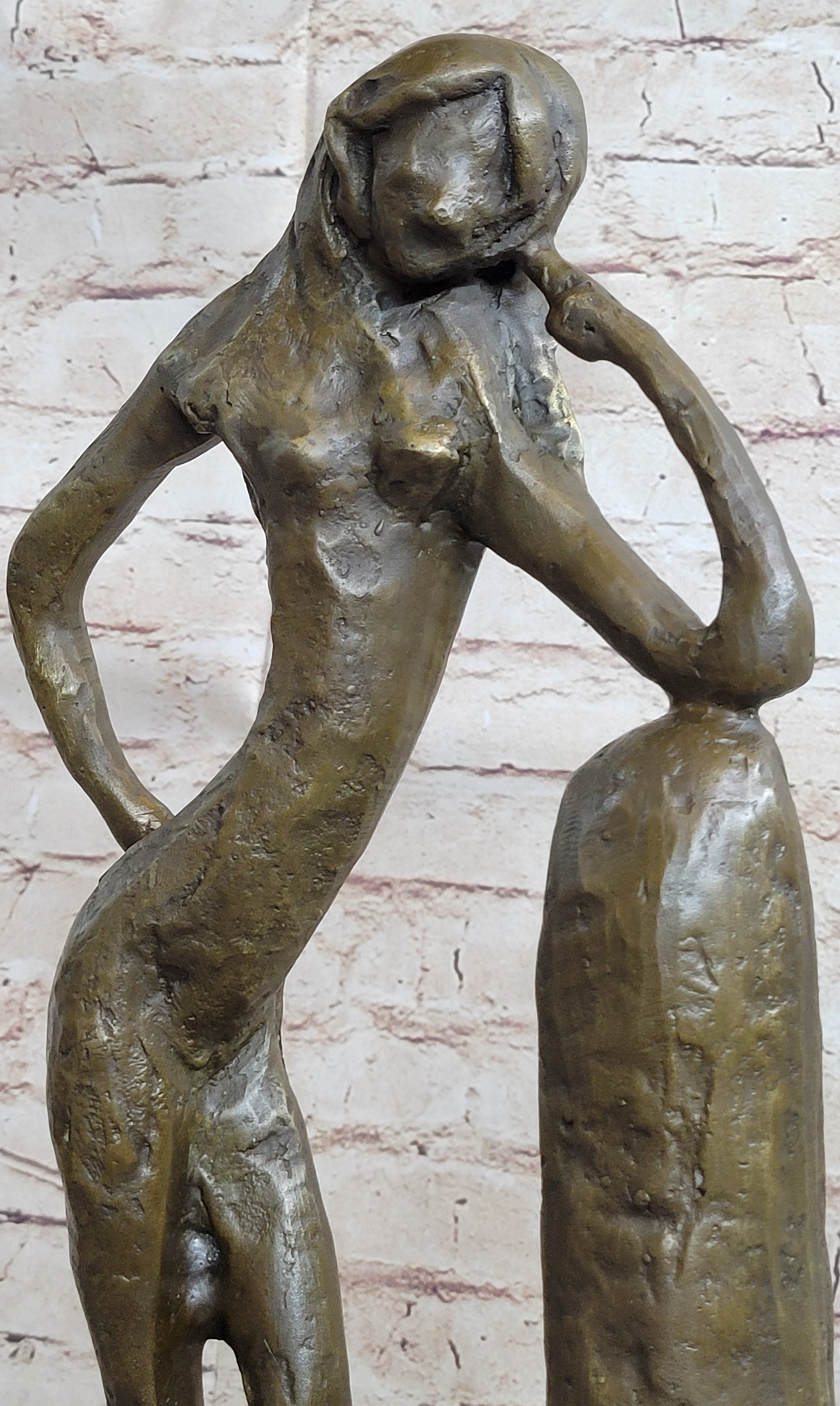 Henri Matisse La Serpentine - 1909 Classic Nude Woman Bronze Sculpture