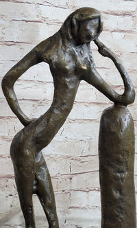Henri Matisse La Serpentine - 1909 Classic Nude Woman Bronze Sculpture