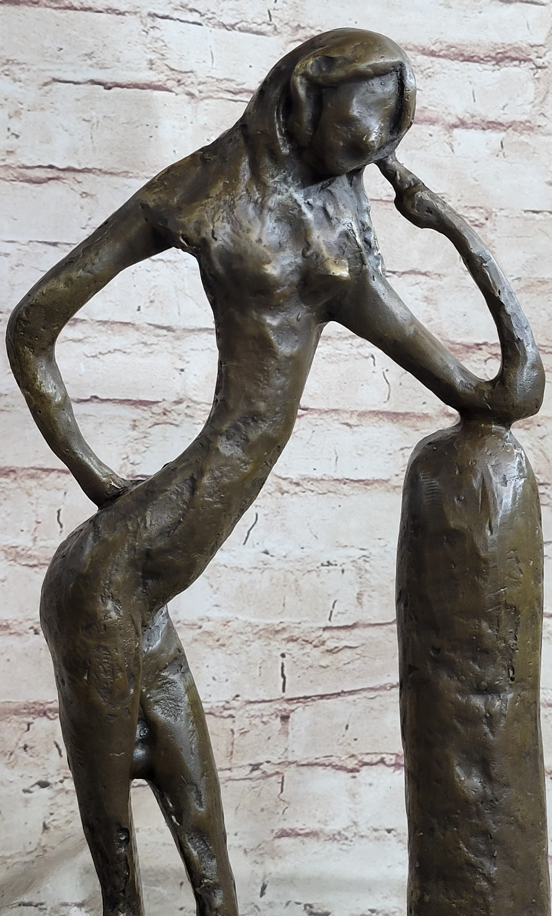 Henri Matisse La Serpentine - 1909 Classic Nude Woman Bronze Sculpture