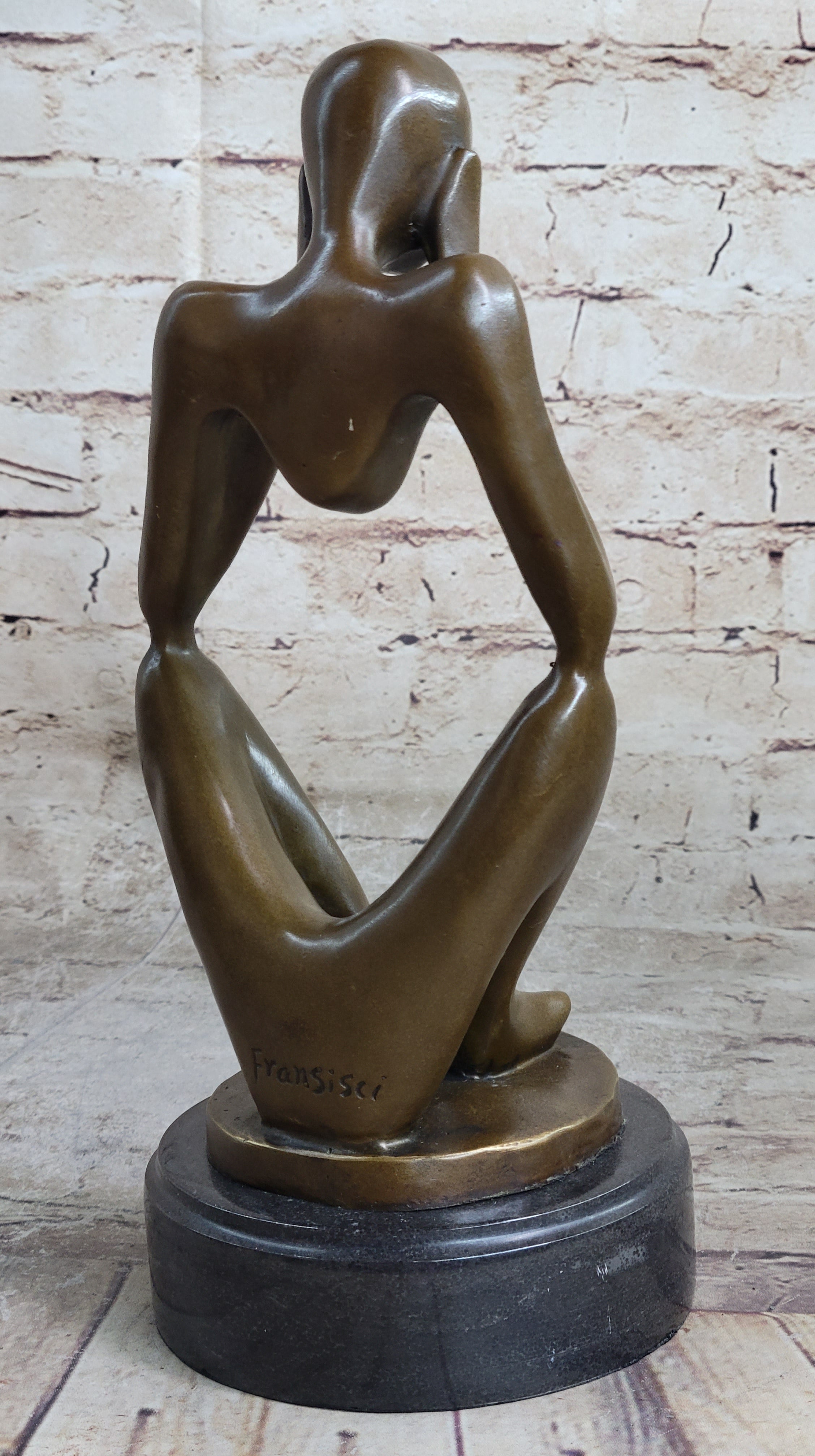 Cubism Sculpture by Francsisci - Signed Artwork