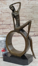 Collet Abstract Woman Female Bronze Sculpture