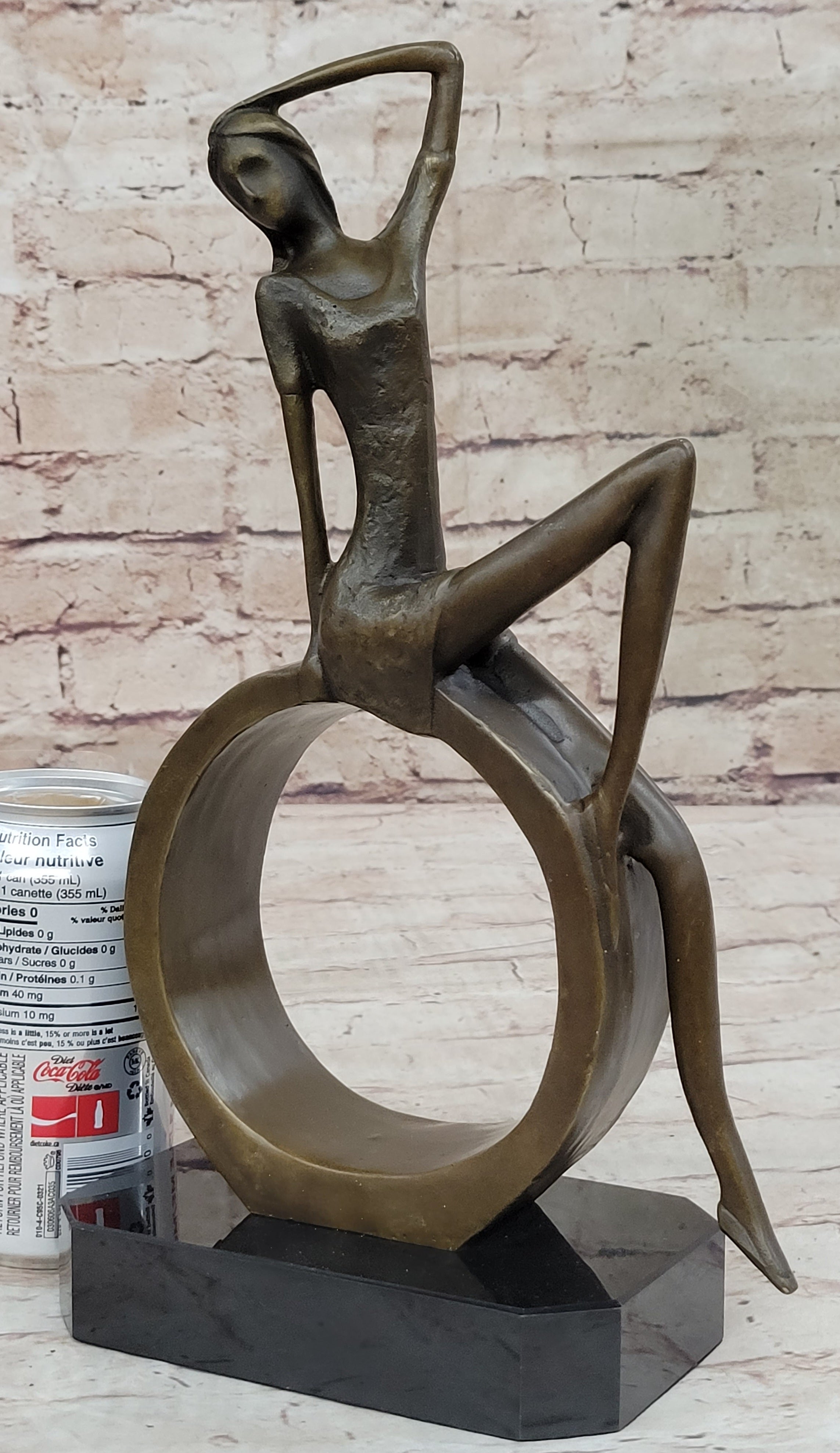 Collet Abstract Woman Female Bronze Sculpture