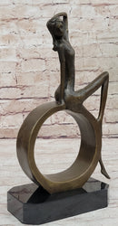 Collet Abstract Woman Female Bronze Sculpture