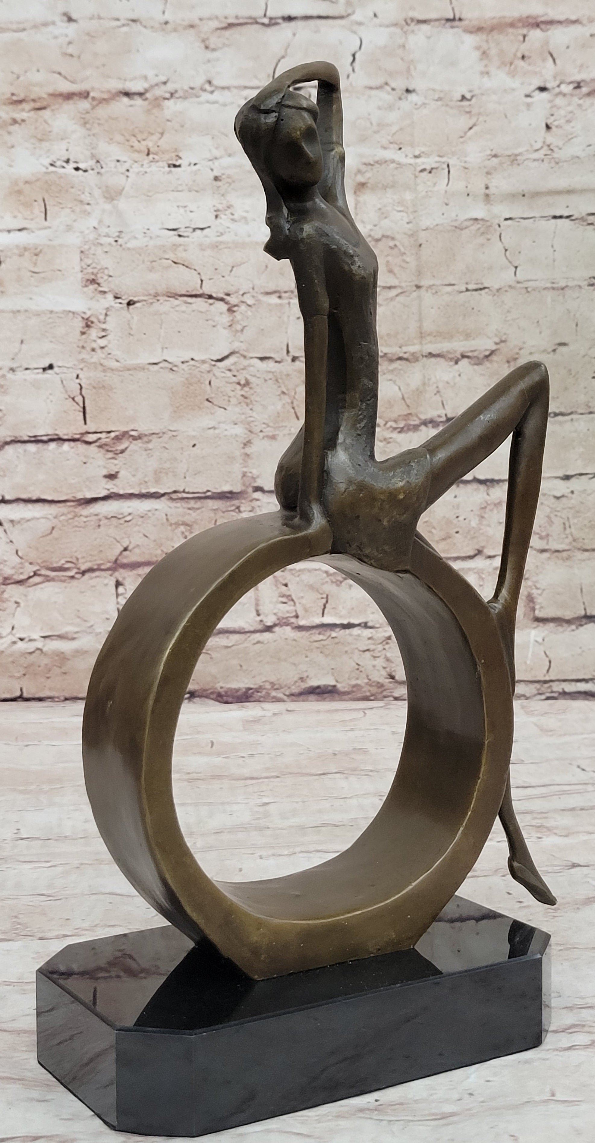 Collet Abstract Woman Female Bronze Sculpture