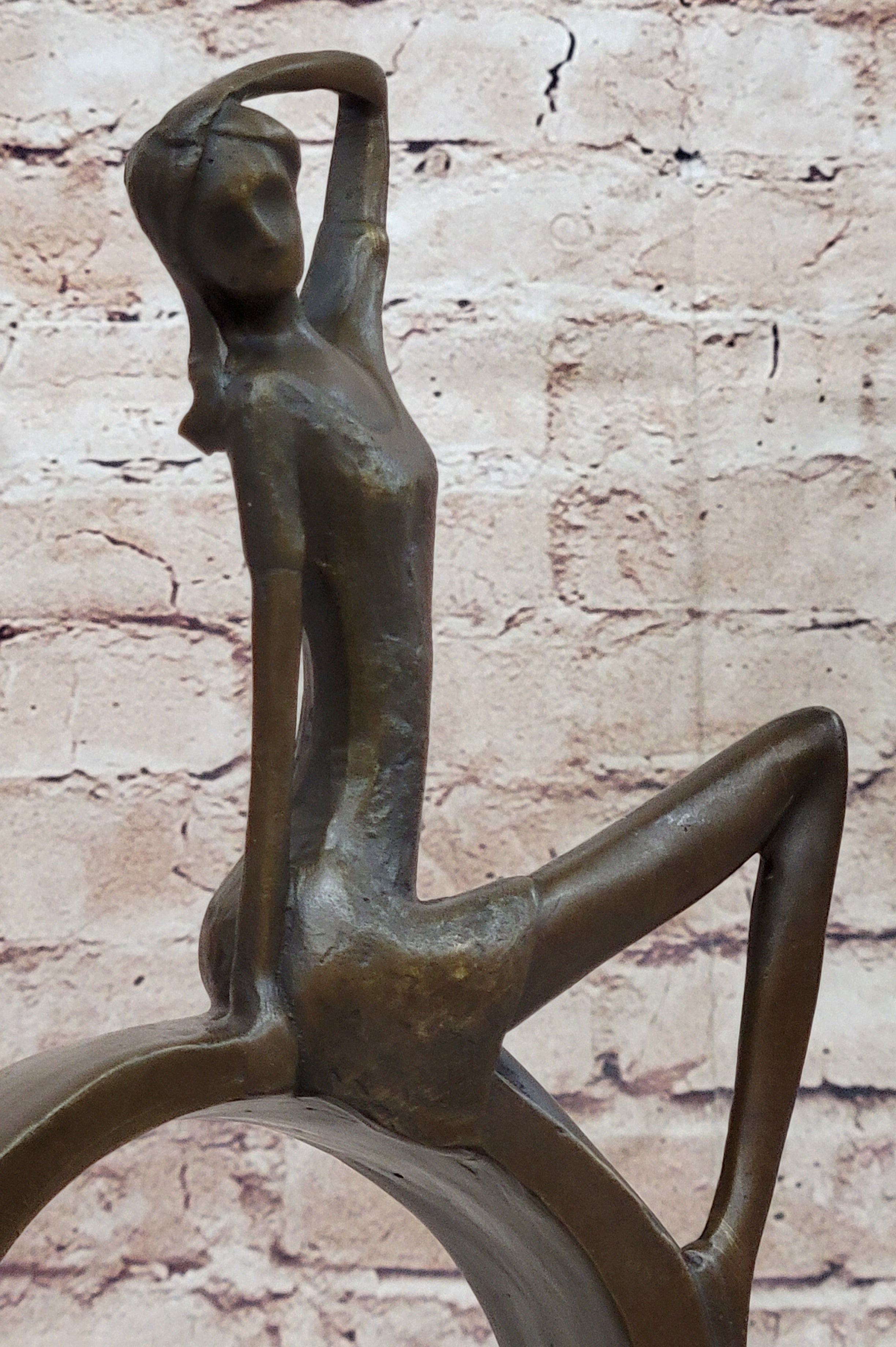 Collet Abstract Woman Female Bronze Sculpture