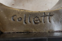 Collet Abstract Woman Female Bronze Sculpture