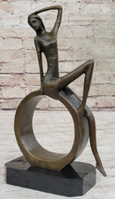 Collet Abstract Woman Female Bronze Sculpture