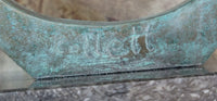 ''Abstract Bronze Sexy Girl- The Sitting One II - signed by Artist Collet Statue