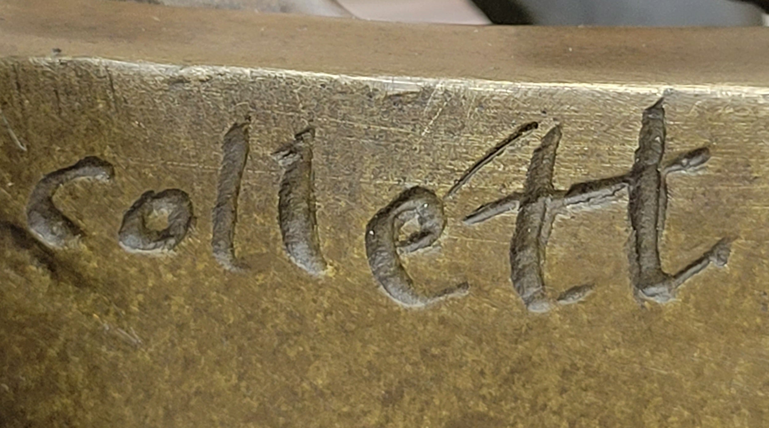 Signed Original Abstract Modern Art Girl Reading Book Bronze