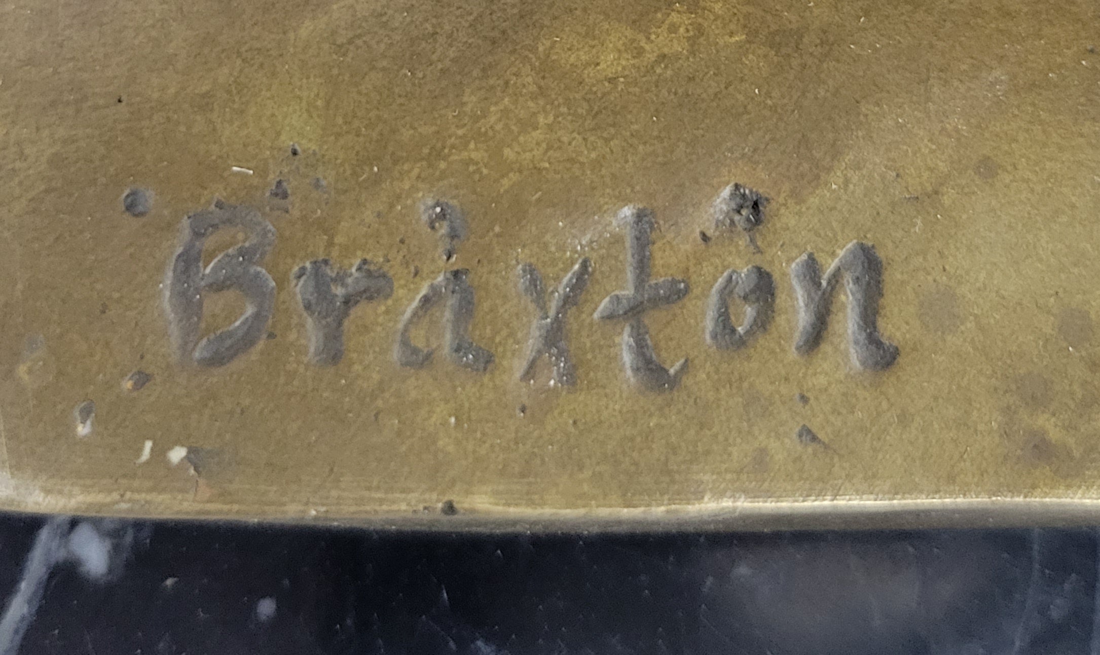 Mid Century Abstract Modern Family Solid Bronze by Braxton