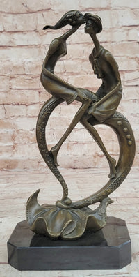 Everlasting Love Solid Bronze Sculpture by Collet
