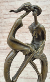 Everlasting Love Solid Bronze Sculpture by Collet