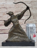 Japanese Samurai Warrior Archer w/ Bow - Bronze by Kamiko
